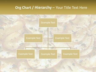 A Close Up Of A Plate Of Food With Potatoes PowerPoint Template