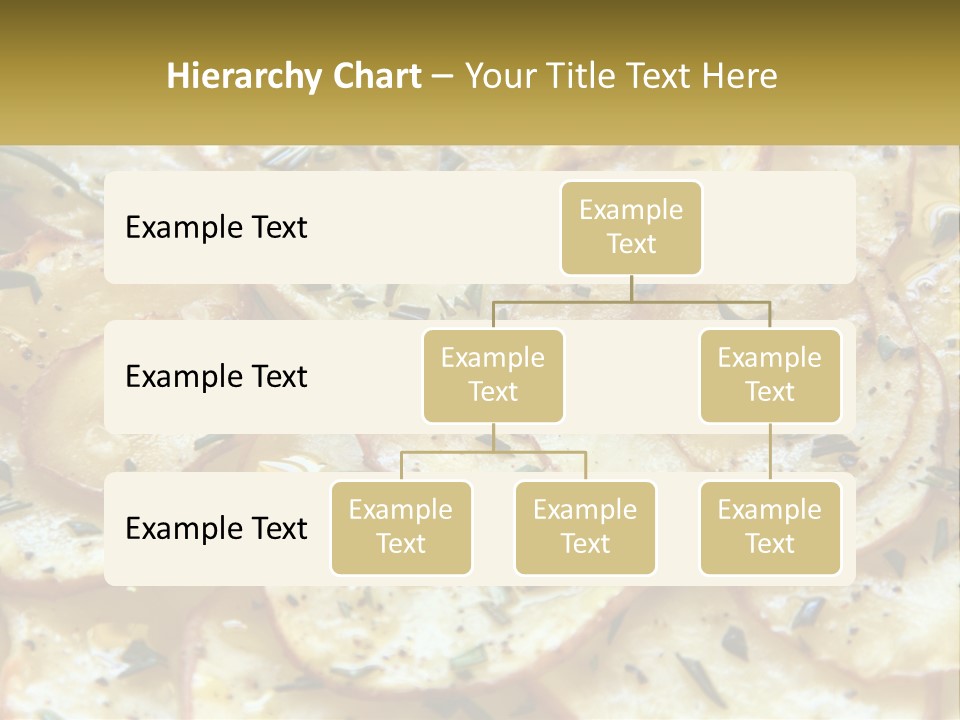 A Close Up Of A Plate Of Food With Potatoes PowerPoint Template