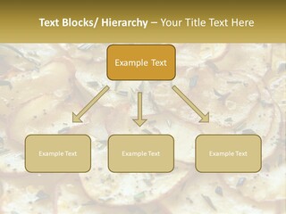 A Close Up Of A Plate Of Food With Potatoes PowerPoint Template