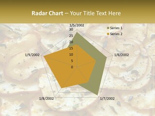 A Close Up Of A Plate Of Food With Potatoes PowerPoint Template