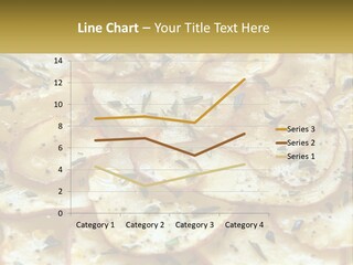 A Close Up Of A Plate Of Food With Potatoes PowerPoint Template