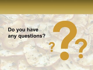 A Close Up Of A Plate Of Food With Potatoes PowerPoint Template