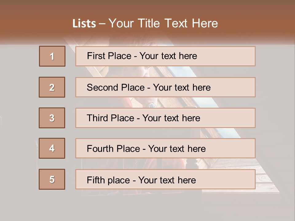 A Woman Sitting On A Bed Looking Out Of A Window PowerPoint Template