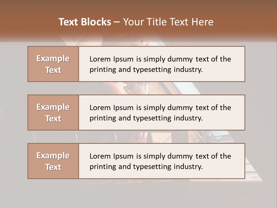 A Woman Sitting On A Bed Looking Out Of A Window PowerPoint Template