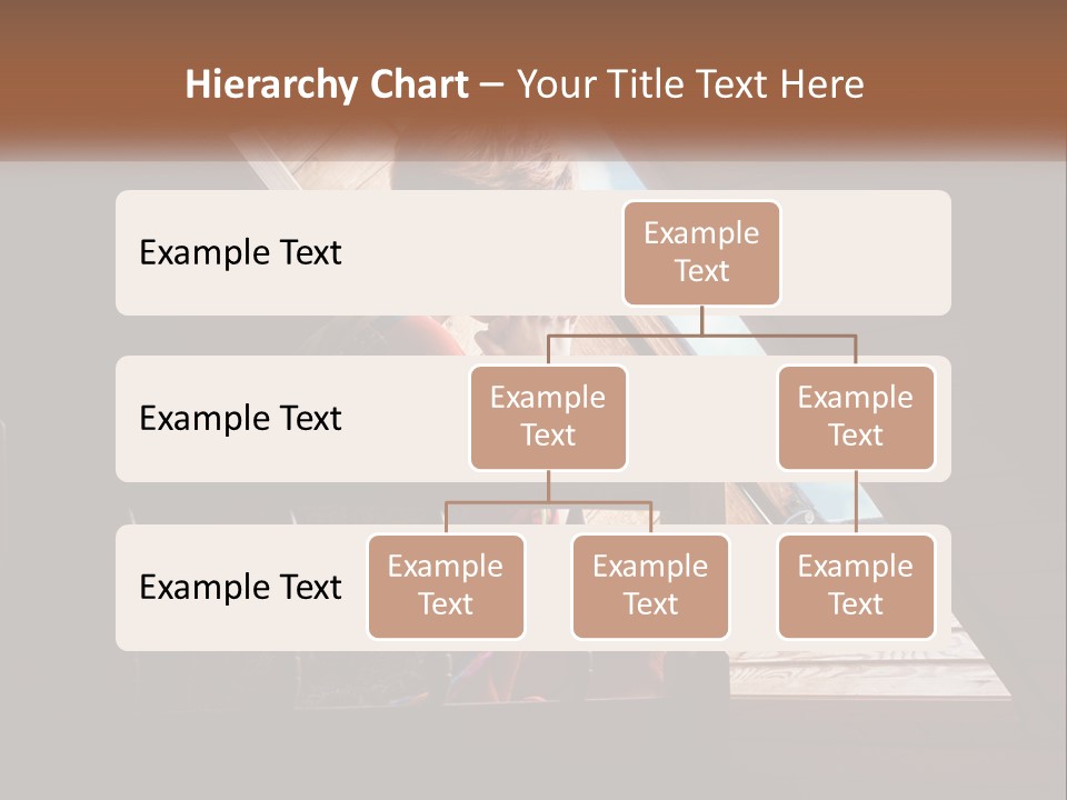 A Woman Sitting On A Bed Looking Out Of A Window PowerPoint Template