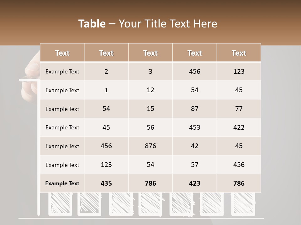 A Business Man Drawing A Graph On A Screen PowerPoint Template