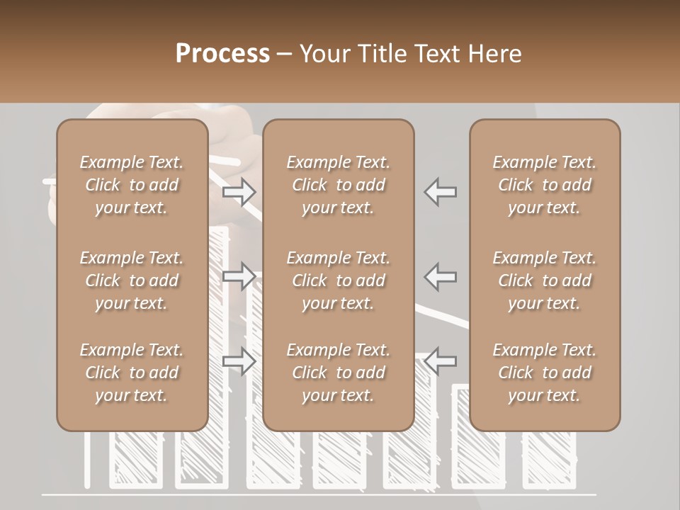 A Business Man Drawing A Graph On A Screen PowerPoint Template