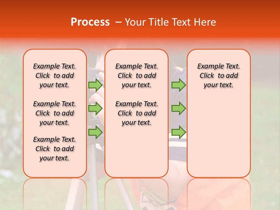 A Young Boy Taking A Picture With A Camera PowerPoint Template