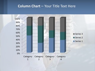 A Man And A Woman Standing Next To Each Other PowerPoint Template