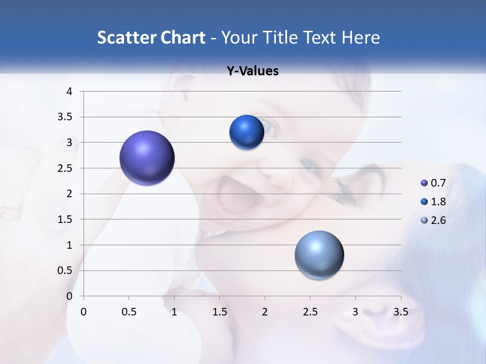 A Woman Holding A Baby In Her Arms PowerPoint Template