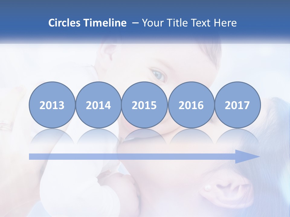 A Woman Holding A Baby In Her Arms PowerPoint Template