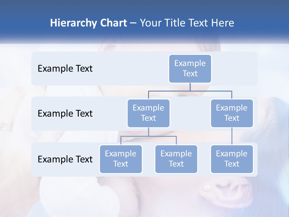 A Woman Holding A Baby In Her Arms PowerPoint Template