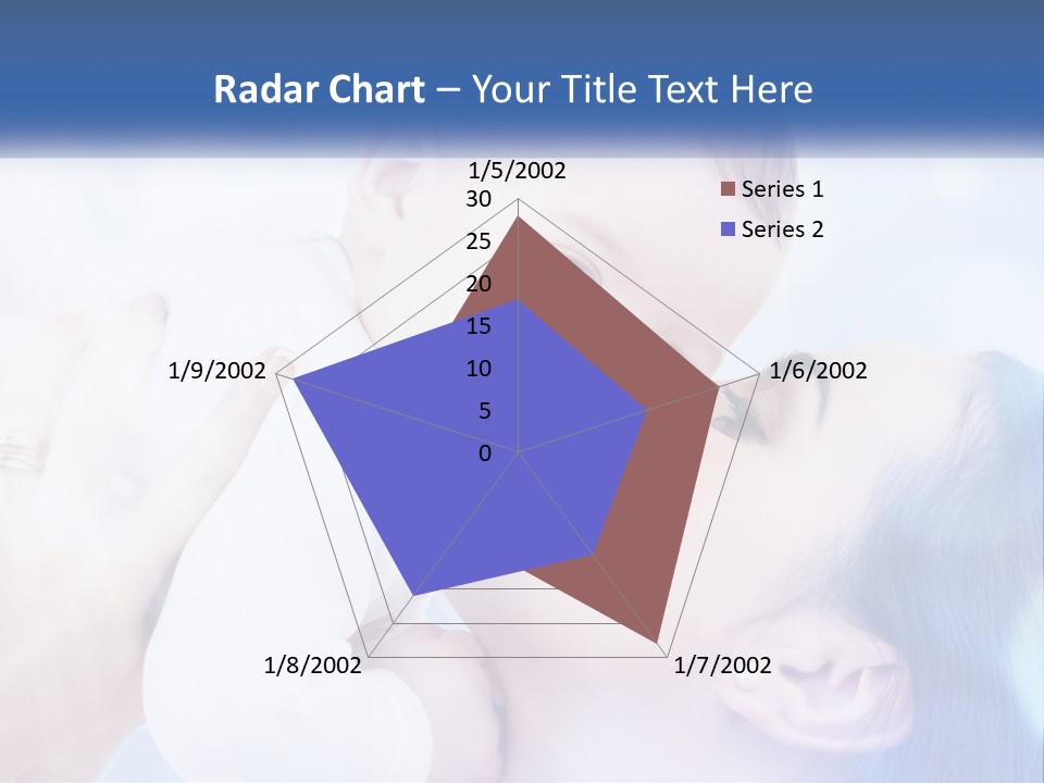A Woman Holding A Baby In Her Arms PowerPoint Template