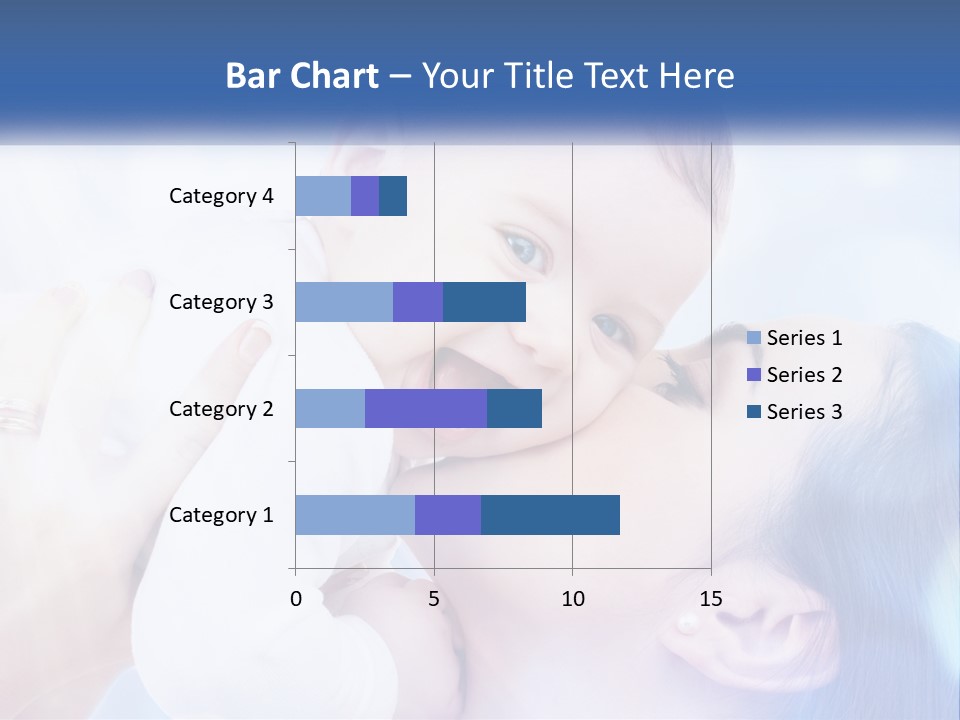 A Woman Holding A Baby In Her Arms PowerPoint Template