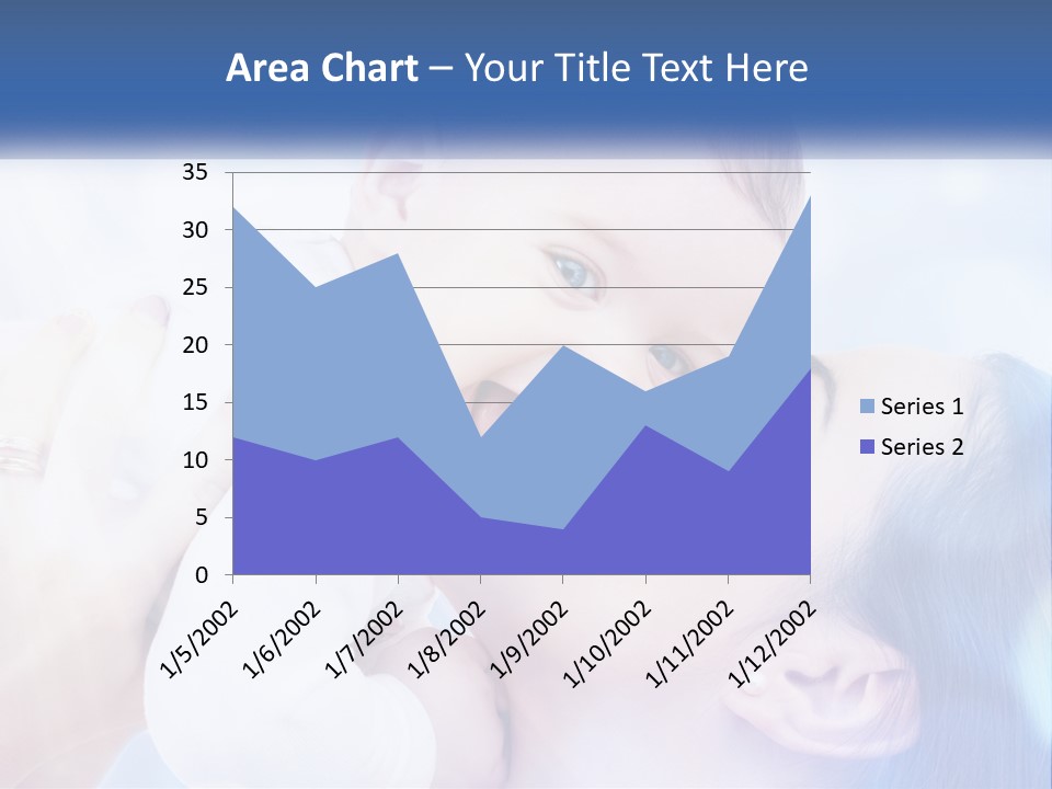 A Woman Holding A Baby In Her Arms PowerPoint Template