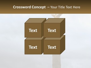 A Statue On Top Of A Pillar With A Golden Angel On Top PowerPoint Template