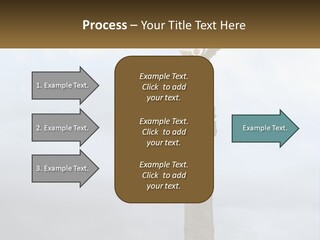 A Statue On Top Of A Pillar With A Golden Angel On Top PowerPoint Template