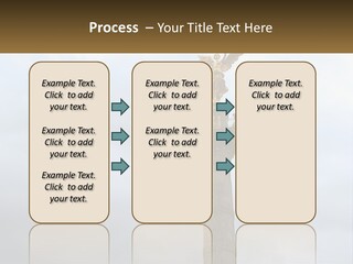 A Statue On Top Of A Pillar With A Golden Angel On Top PowerPoint Template