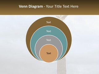 A Statue On Top Of A Pillar With A Golden Angel On Top PowerPoint Template