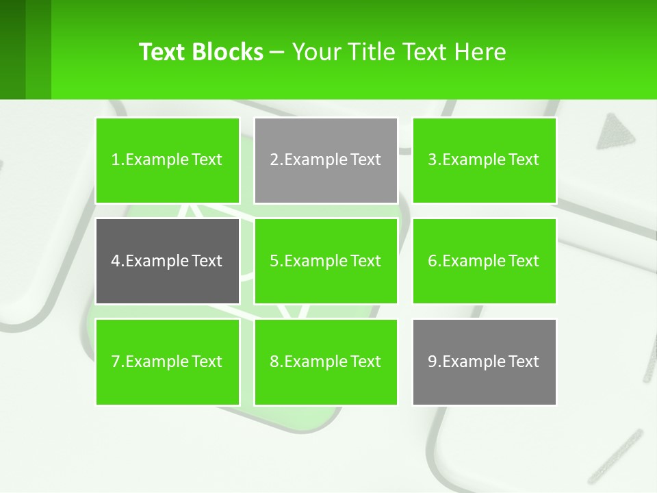 A Computer Keyboard With A Green Email Button On It PowerPoint Template