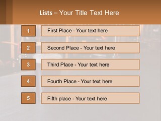 A Glass Of Beer Sitting On A Bar PowerPoint Template