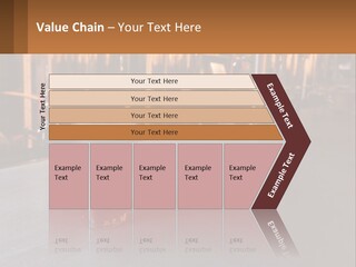 A Glass Of Beer Sitting On A Bar PowerPoint Template