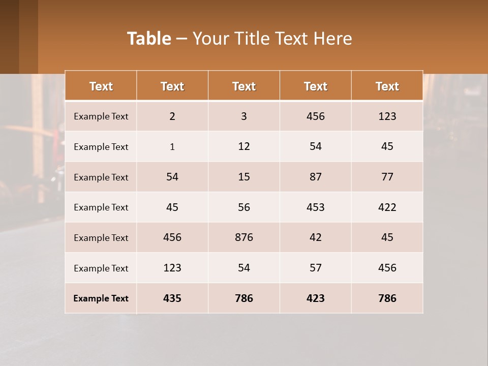 A Glass Of Beer Sitting On A Bar PowerPoint Template