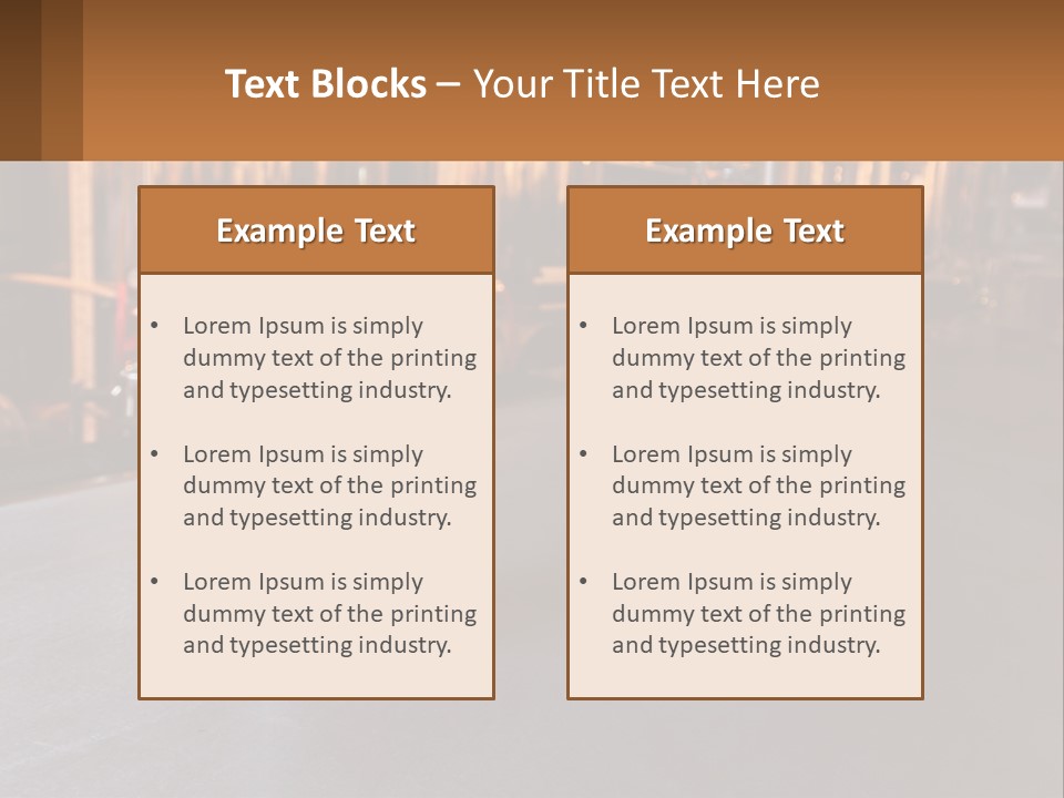 A Glass Of Beer Sitting On A Bar PowerPoint Template