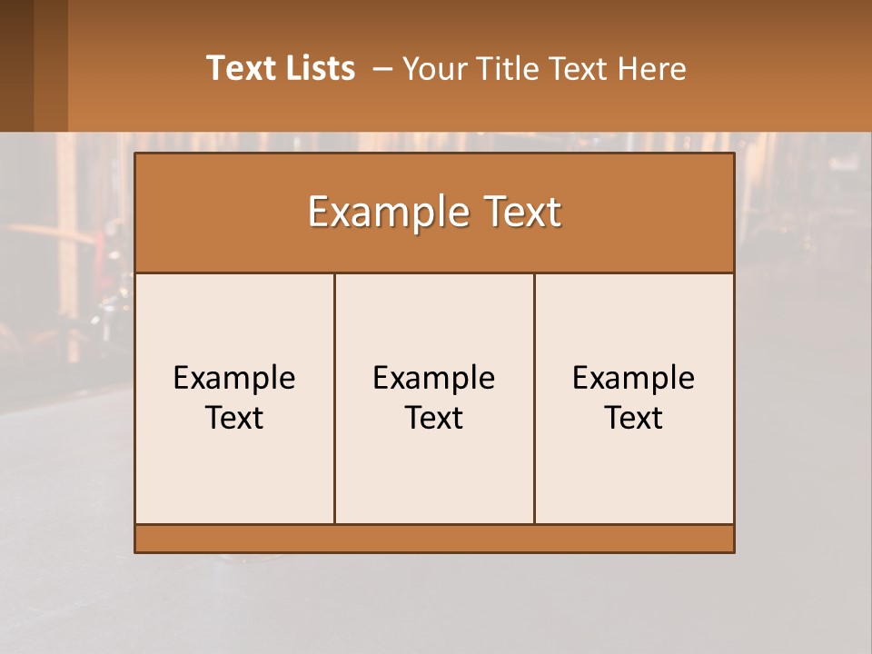 A Glass Of Beer Sitting On A Bar PowerPoint Template