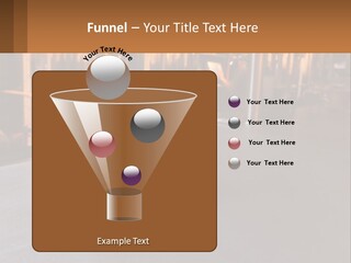A Glass Of Beer Sitting On A Bar PowerPoint Template