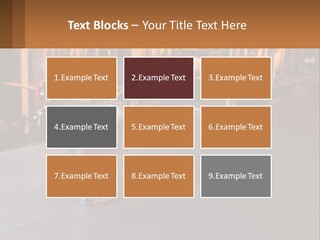 A Glass Of Beer Sitting On A Bar PowerPoint Template