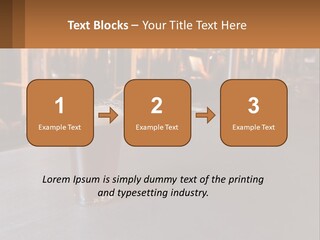 A Glass Of Beer Sitting On A Bar PowerPoint Template