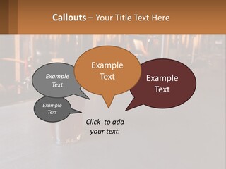 A Glass Of Beer Sitting On A Bar PowerPoint Template