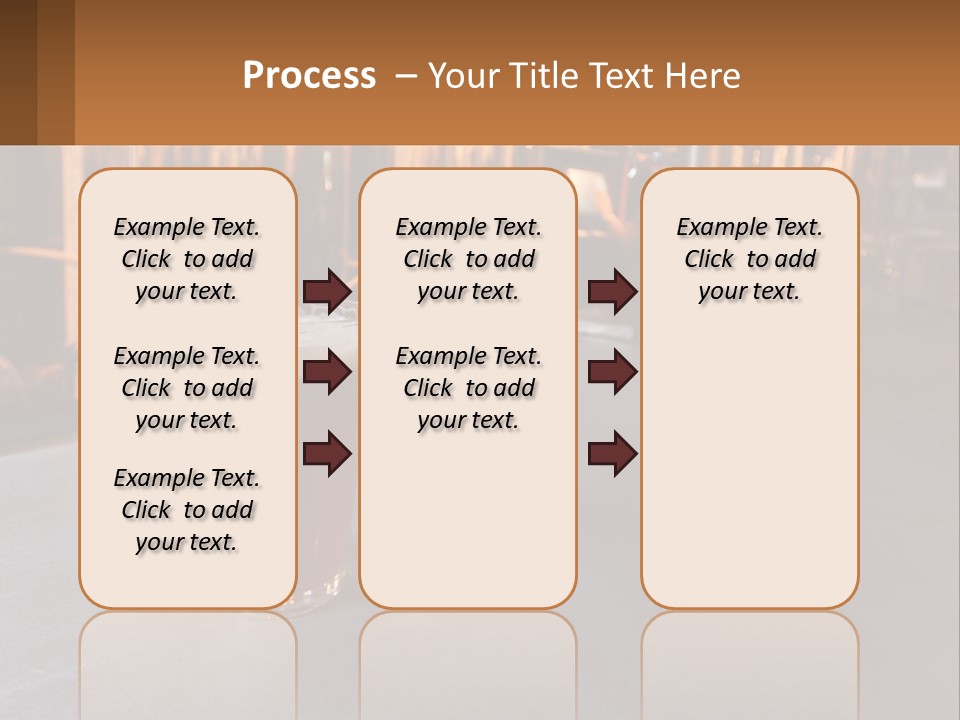 A Glass Of Beer Sitting On A Bar PowerPoint Template