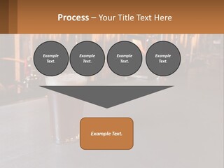 A Glass Of Beer Sitting On A Bar PowerPoint Template