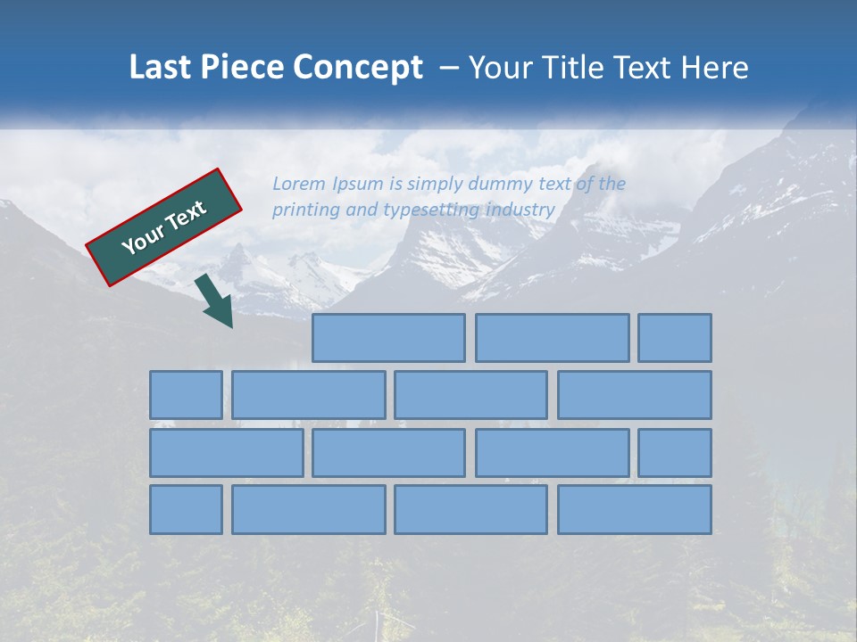 A Scenic View Of A Lake Surrounded By Mountains PowerPoint Template