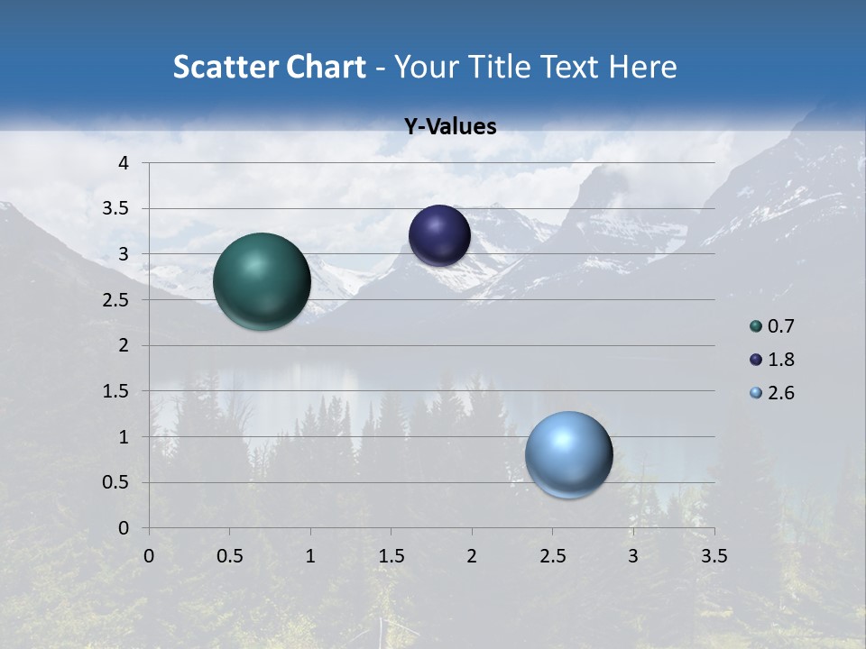 A Scenic View Of A Lake Surrounded By Mountains PowerPoint Template