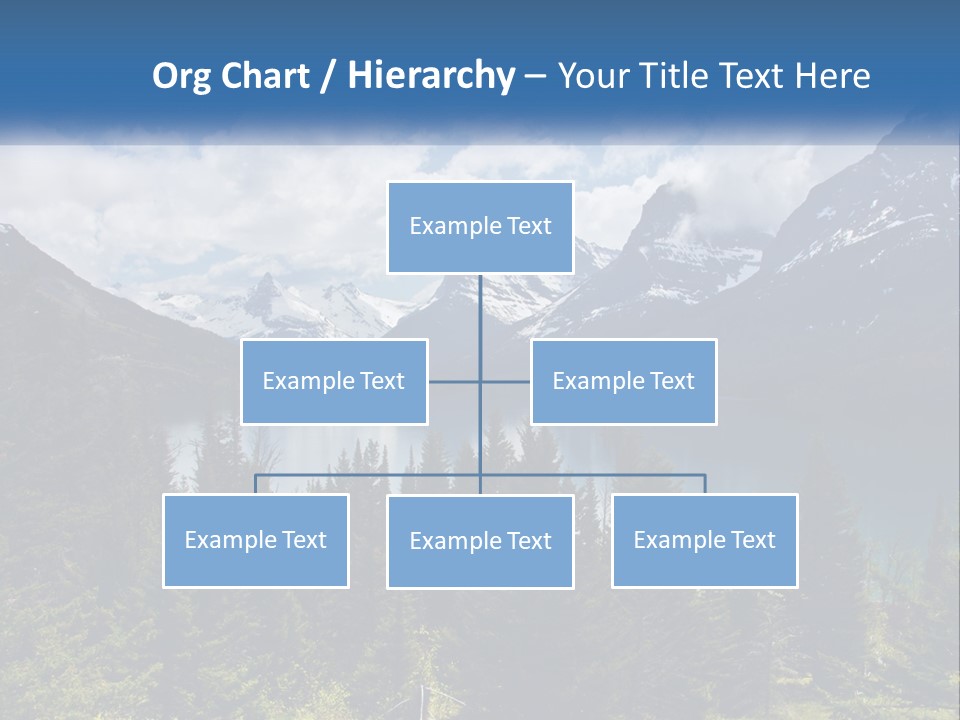 A Scenic View Of A Lake Surrounded By Mountains PowerPoint Template