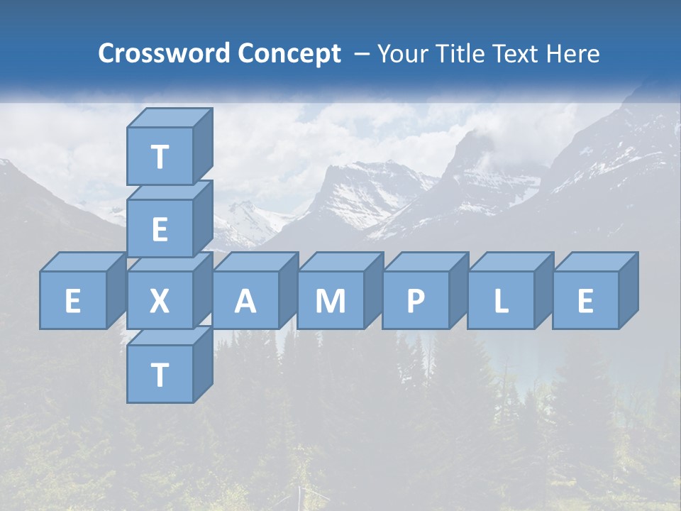 A Scenic View Of A Lake Surrounded By Mountains PowerPoint Template