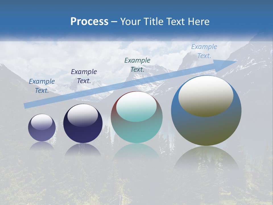 A Scenic View Of A Lake Surrounded By Mountains PowerPoint Template