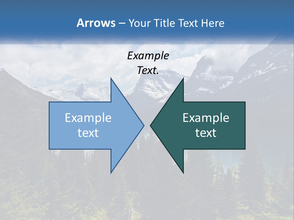 A Scenic View Of A Lake Surrounded By Mountains PowerPoint Template