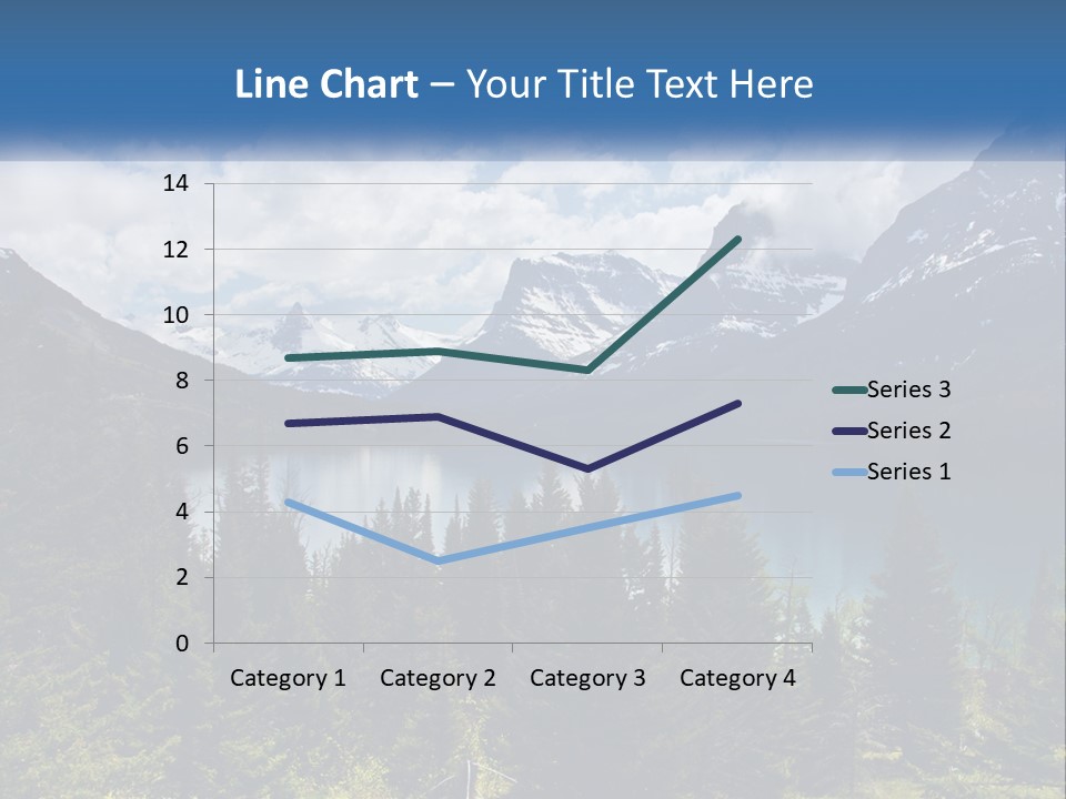 A Scenic View Of A Lake Surrounded By Mountains PowerPoint Template