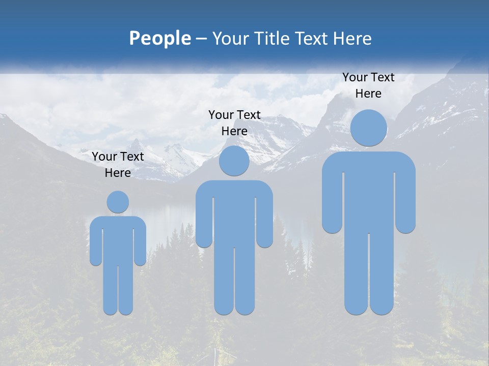 A Scenic View Of A Lake Surrounded By Mountains PowerPoint Template