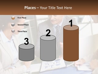 A Group Of People Sitting Around A Table Talking PowerPoint Template