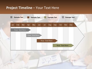 A Group Of People Sitting Around A Table Talking PowerPoint Template