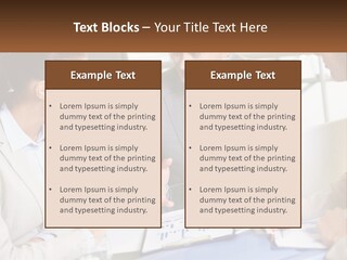 A Group Of People Sitting Around A Table Talking PowerPoint Template