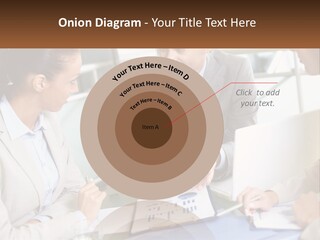 A Group Of People Sitting Around A Table Talking PowerPoint Template