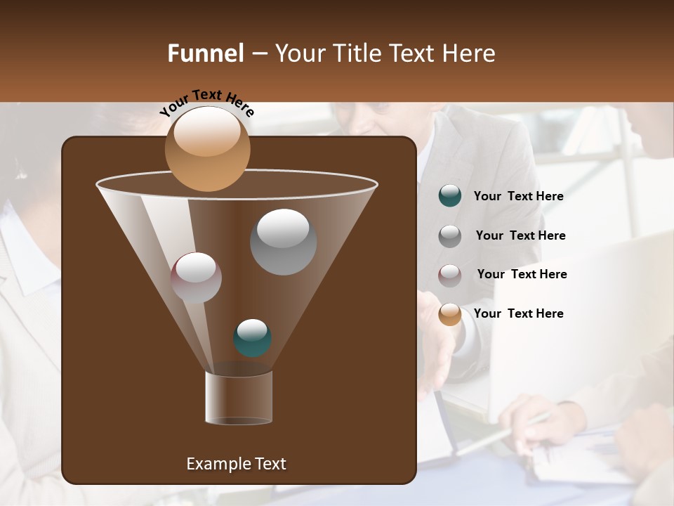 A Group Of People Sitting Around A Table Talking PowerPoint Template