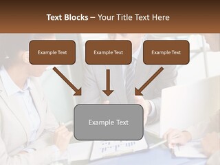 A Group Of People Sitting Around A Table Talking PowerPoint Template