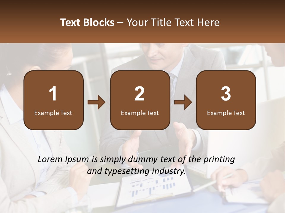 A Group Of People Sitting Around A Table Talking PowerPoint Template